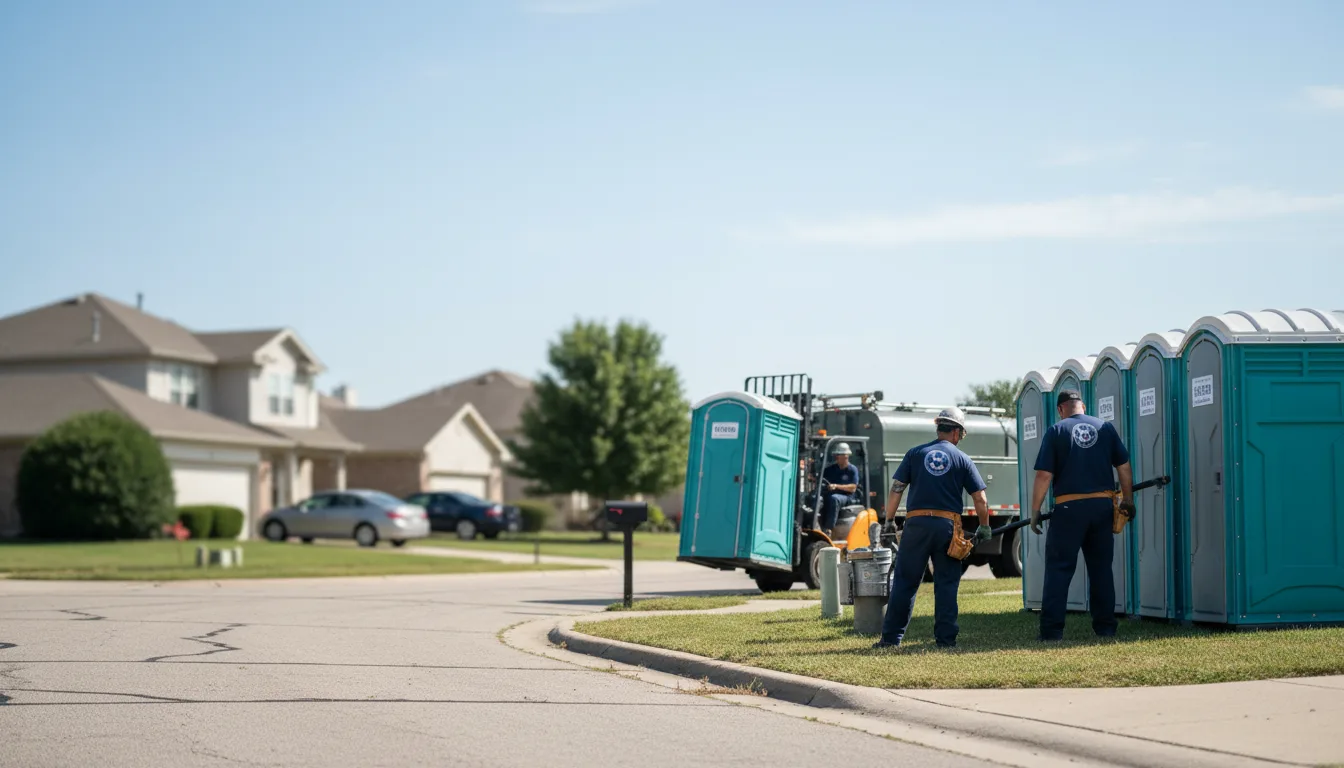 Porta Potty Rental in Ortonville, MI near me
